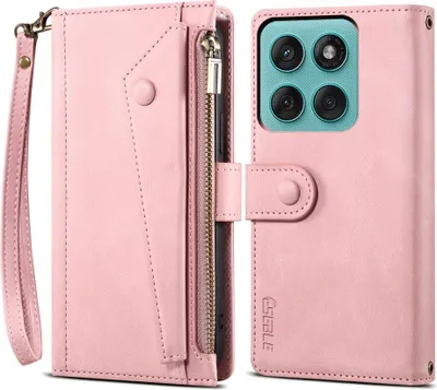 Produktbild von Motorola Edge 60 / 60 Fusion Hülle - Coverup Klapphülle mit Brieftasche - Rosa