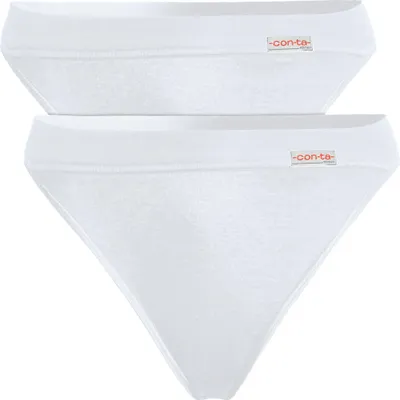 Produktbild von Con-ta Damen-Slip 2er-Pack weiß 44