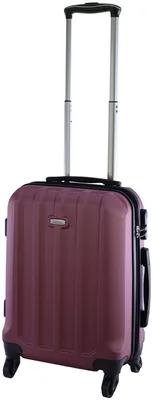 Produktbild von Cahoon – Hartschalenkoffer Handgepäck Trolley 4-Rollen Reisekoffer / 38 Liter / Farbe: purple rose