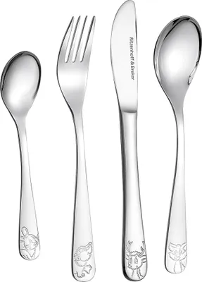 Produktbild von RITZENHOFF & BREKER Kinderbesteck Waldtiere 18/10 4teilig