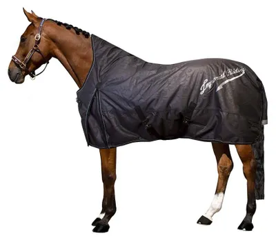 Produktbild von Imperial Riding Weidedecke in Größe 165 - IRHSuper-dry 50g - black