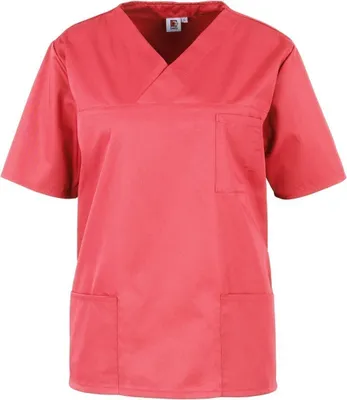 Produktbild von beb Basic Kasack Uni Kurzarm Korall S