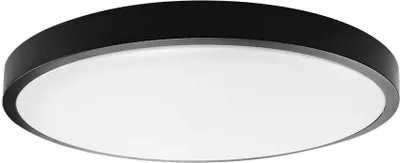 Zdjęcie produktu dla Plafon V-TAC 24W LED Okrągły 30cm Natynkowy IP44 Czarny VT-8624B 3000K 2500lm