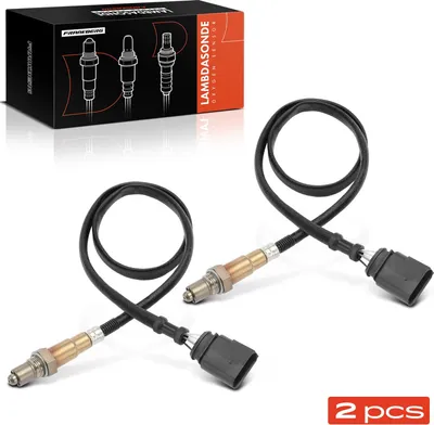 Immagine prodotto di Frankberg 2x sonda lambda sensore di controllo/sensore di diagnostica prima/dopo il catalizzatore per VW Golf 4 Audi A3 8L A4 A8 Seat Skoda Fabia