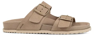 Immagine prodotto di GEOX SANDYBETT, sandali con tacco per donna, colore beige (taupe), taglia 41