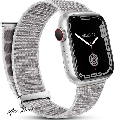 Immagine prodotto di Cinturino di ricambio per iWatch SE, grigio, in nylon, regolabile