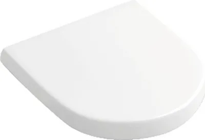 Produktbild von Villeroy & Boch 9M686101 WC-Sitz Subway 2.0 Scharnier aus Edelstahl, weiß