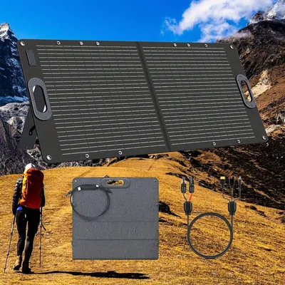 Obrázok produktu pre Solárny panel - Skladací solárny panel - Prenosný solárny panel - Solárny panel pre nabíjaciu stanicu