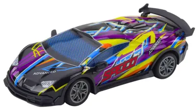 Produktbild von LEAN Toys 23052 RC auto 1:22 s podsvětlenou karoserií, fialové