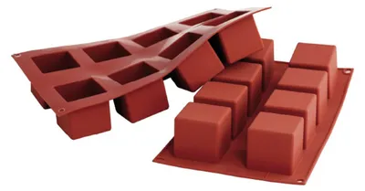 Produktbild von Silikon-Backform Kubus, 295x175x50