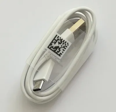 Produktbild von Samsung Data Cable EP-DW700CWE Type-C, 1,5 m, white, Bulk