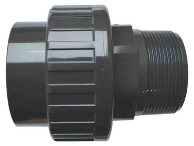 Image de Raccord en U PVC Manchon à coller x FE 63 mm x 2