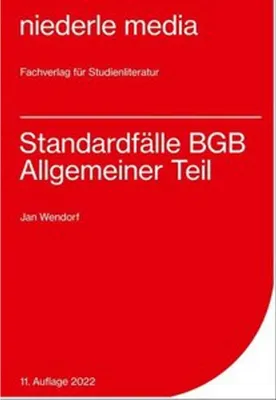 Immagine prodotto di Standardfälle BGB Allgemeiner Teil
