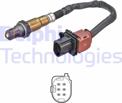 Zdjęcie produktu dla Sonda lambda DELPHI ES21326-12B1