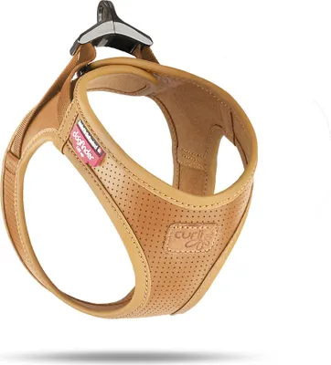 Obrázek produktu pro CURLI Postroj pro psy z jablečné kůže Brown S, 4-7 kg