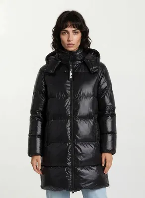 Produktbild von Zarif F Damen Winterjacke Kapuze Schwarz M