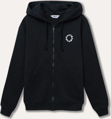 Produktbild von Uni-Kapuzenpullover mit Reißverschluss Atmosphera  - Schwarz - 158