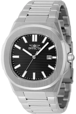 Obrázok produktu pre Invicta Speedway 48319 Pánske Hodinky - Quartz Hnutie - Nerezová Oceľ s Čiernym Ciferníkom - 41 mm