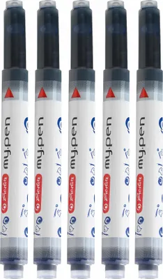 Obrázok produktu pre Atramentová náplň Herlitz my.pen 5er blue 10999852
