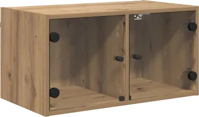 Produktbild von vidaXL Wandschrank Artisan-Eiche 68 x 37 x 35 cm Holzwerkstoff