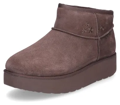 Obrázok produktu pre Skechers dámske členkové topánky Keep Cozy, tmavohnedé