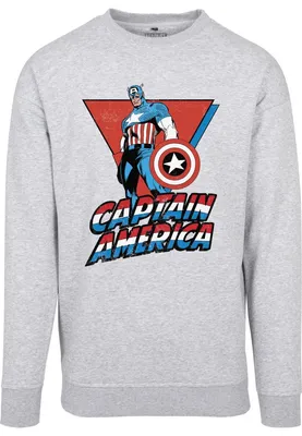 Obrázok produktu pre Captain America Crewneck Grey L Tričko