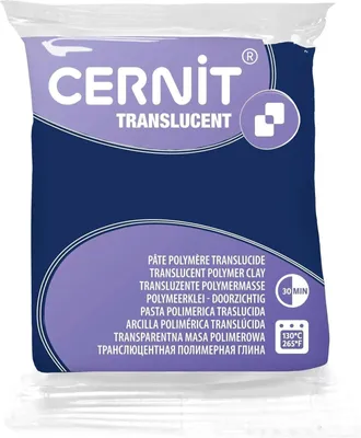 Obrázek produktu pro Cernit Translucent Polymerová hmota Blueberry 56 g