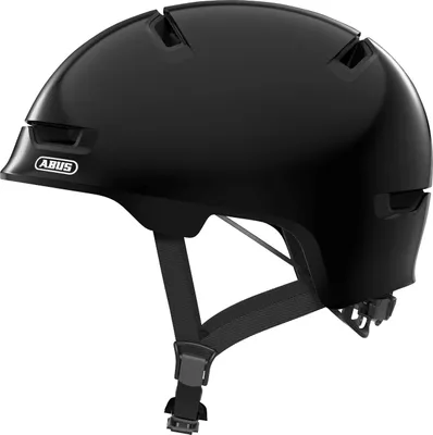 Produktbild von Abus Fahrradhelm Kinder Youth S shiny black
