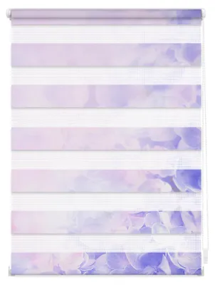 Produktbild von Lichtblick Duo Rollo Klemmfix, ohne Bohren, blickdicht, Hortensie - Lila 100 cm x 150 cm (B x L)