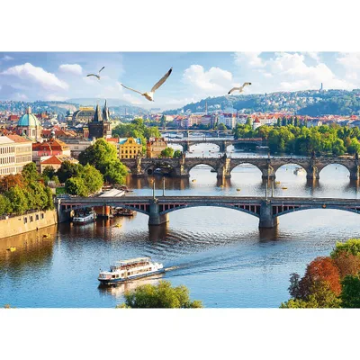 Produktbild von 500-teiliges Puzzle - Prag, Tschechische Republik 37382
