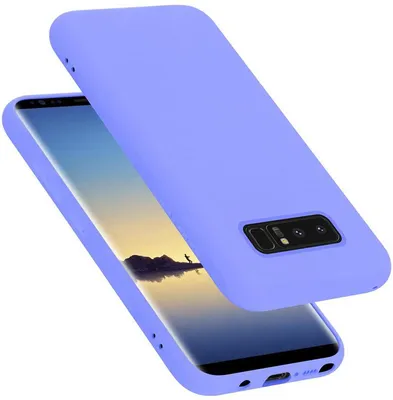 Produktbild von Cadorabo Schutzhülle für Samsung Galaxy NOTE 8 Hülle in Lila Handyhülle Case Cover TPU Etui