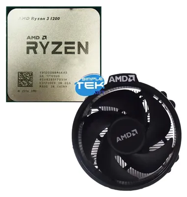 Obrázok produktu pre AMD Ryzen 3 1200, AMD Ryzen™ 3, Socket AM4, 14 nm, Box, AMD, 3,1 GHz