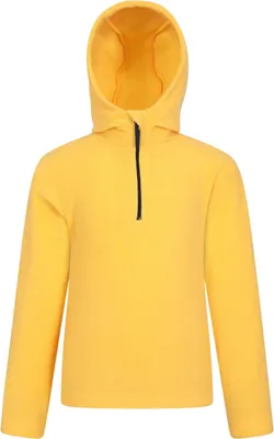 Imagen del producto de Mountain Warehouse - Sudadera con capucha "Camber II" para niños, modelo MW2090 (talla 140), color mostaza