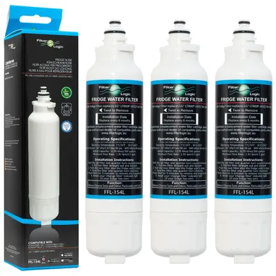3x Wasserfilter für LG LT800P, ADQ736134