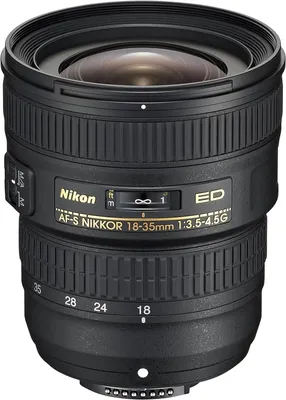 Produktbild von Nikon AF-S NIKKOR 18–35mm f/3.5–4.5G ED, Weitwinkel-Zoomobjektiv, 12/8, 18 - 35 mm, Nikon F, Autofokus
