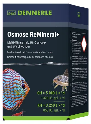 Produktbild von Dennerle Osmose ReMineral+ 250g, Multi-Mineralsalz für Osmosewasser und andere Weichwasser