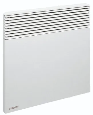 Etherma Wandkonvektor Direktheizgerät mit Thermostat 1000 Watt
