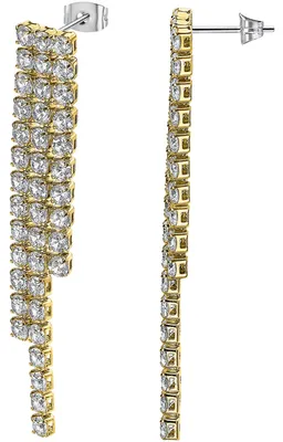 Produktbild von Lotus  LS2573-4-2 Damen Ohrstecker Edelstahl Gold weiß