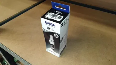 Produktbild von Epson T6641, Original, Schwarz, Epson L100/L110/L200/L300/L355/L550, Indonesien, 1 Stück(e), 62 mm