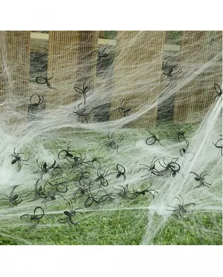 Produktbild von Schwarze Mini Spinnen im Beutel 50 St. für gruselige Halloween Dekorationen