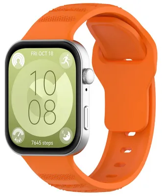 Obrázok produktu pre Techsuit - Watchband (W050) remienok pre Huawei Watch Fit 3 – oranžový
