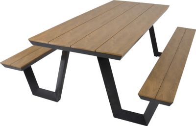 Outdoor Picknickset Arezzo rechteckig