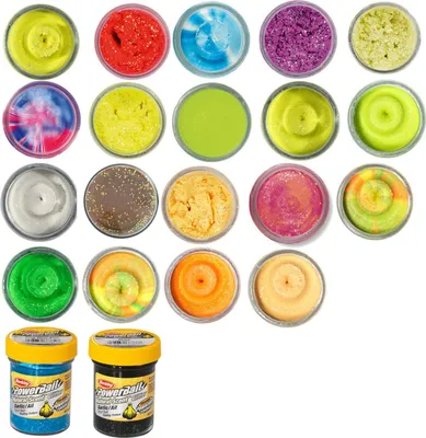 Produktbild von Berkley PowerBait® Natural Glitter Trout Bait (Cheese Chartreuse Glitter)