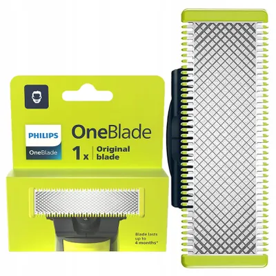 Produktbild von Philips | Ersatzklingen - OneBlade QP210/51 - 1 Stück - Präzises Schneiden - Hautfreundlich - Einfache Handhabung