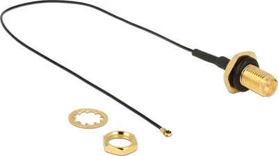 Obrázek produktu pro DeLOCK 0.2m, RP-SMA/MHF IV, 0,2 m, RP-SMA, MHF IV / HSC MXHP32