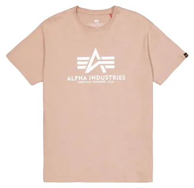 Produktbild von Alpha Industries Herren Basic T-Shirt, Dusty Coral, M