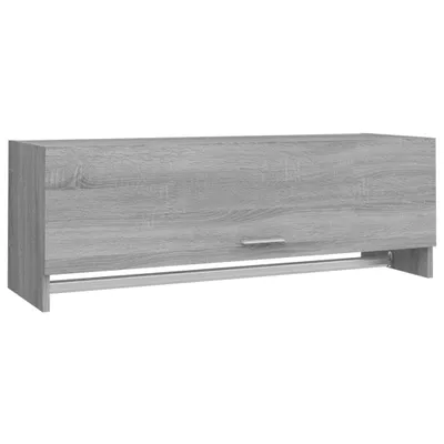 Produktbild von vidaXL Kleiderschrank Grau Sonoma 100x32,5x35 cm Holzwerkstoff