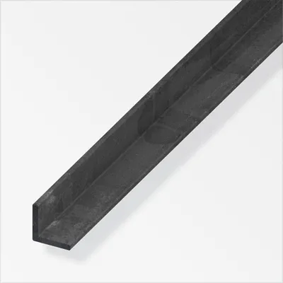 Produktbild von alfer Winkel 2 m, 20 x 20 mm Stahl roh natur