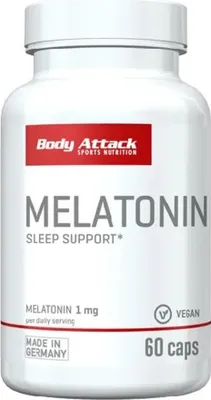 Produktbild von Body Attack Melatonin 60 Caps
