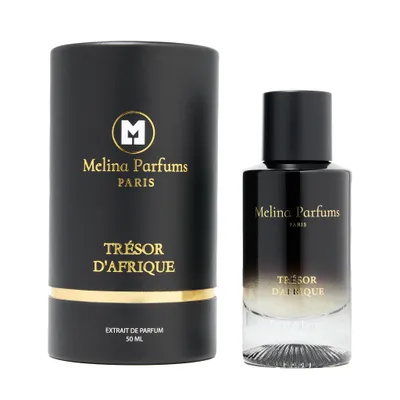 Image de Melina Parfums - Trésor D'afrique - Extrait de Parfum pour homme 50ml